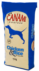 Hund Canami Chicken & Rice 15 kg