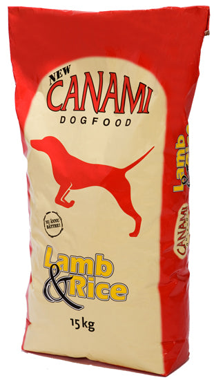 Hund Canami Lamb & Rice 15 kg